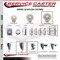 Service Caster 5 Inch Nylon Wheel Swivel 34 Inch Threaded Stem Caster Set 2 Brakes SCC SCC-TS20S514-NYS-34212-2-TLB-2 - alternate 5